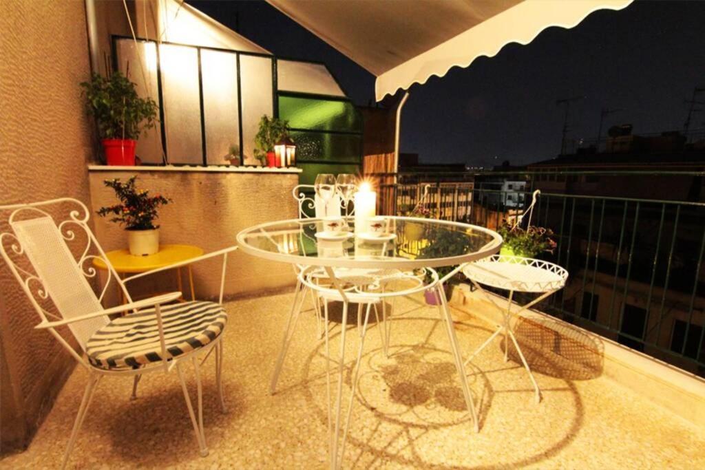 Charming Rooftop Nest With Awesome Acropolis View Downtown Atina Dış mekan fotoğraf